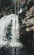 Akseli Gallen-Kallela Mantykoski Waterfall oil painting